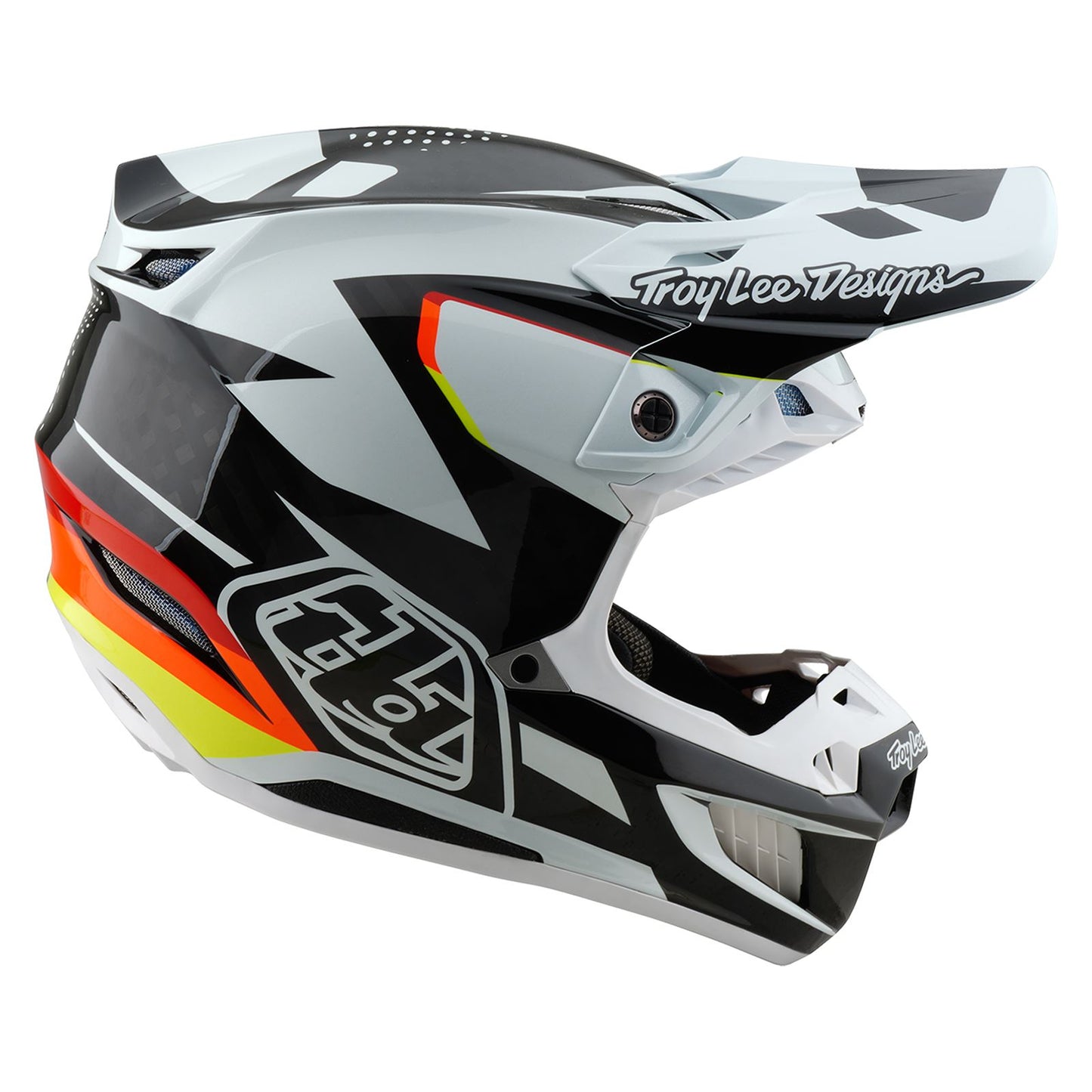 Troy Lee Designs Spring 2025 MX Helmet SE5 Carbon Optic Black
