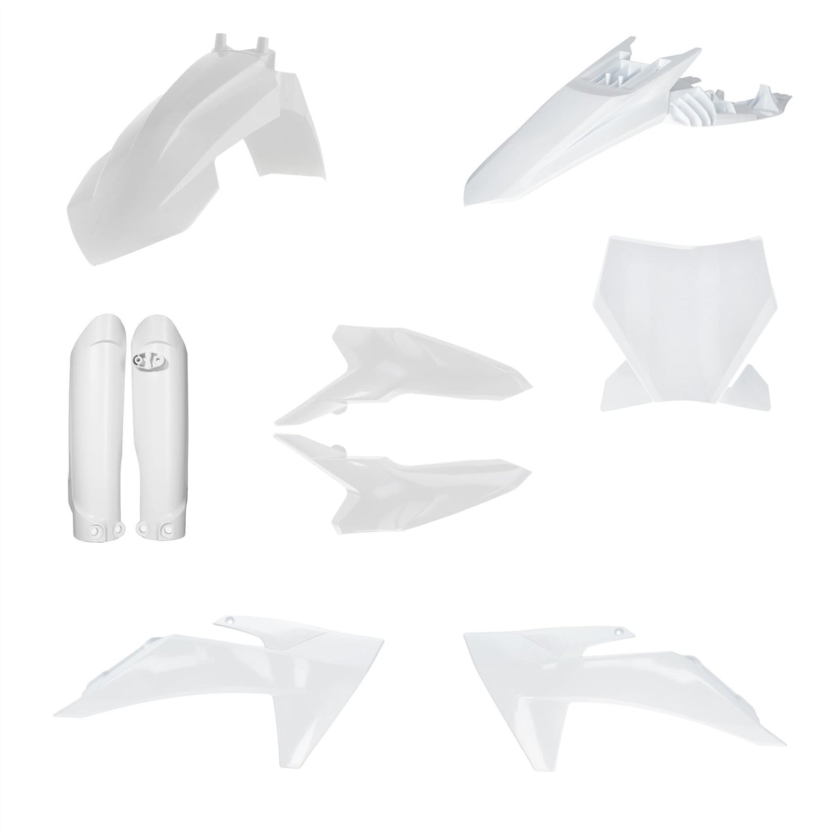 Acerbis Full Plastic Kit White For KTM SX 65 2024-2027