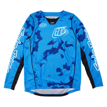 Troy Lee Designs Spring 2025 MX Combo Kit GP PRO Youth Blotted Bright Blue