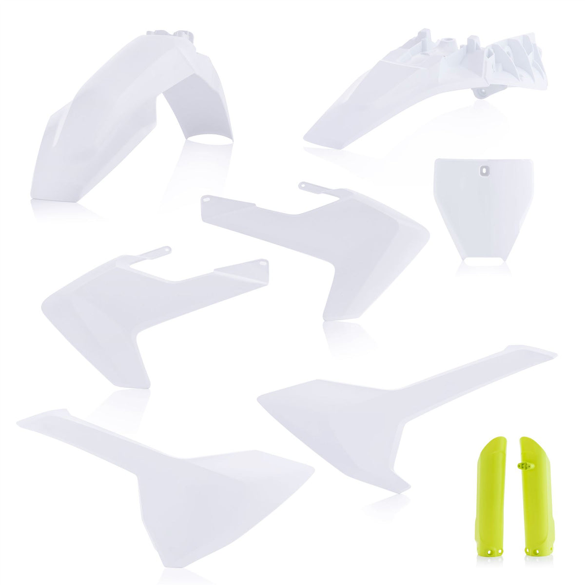 Acerbis Radiator Rad Scoops White For Husqvarna TE 250I 2018-2019