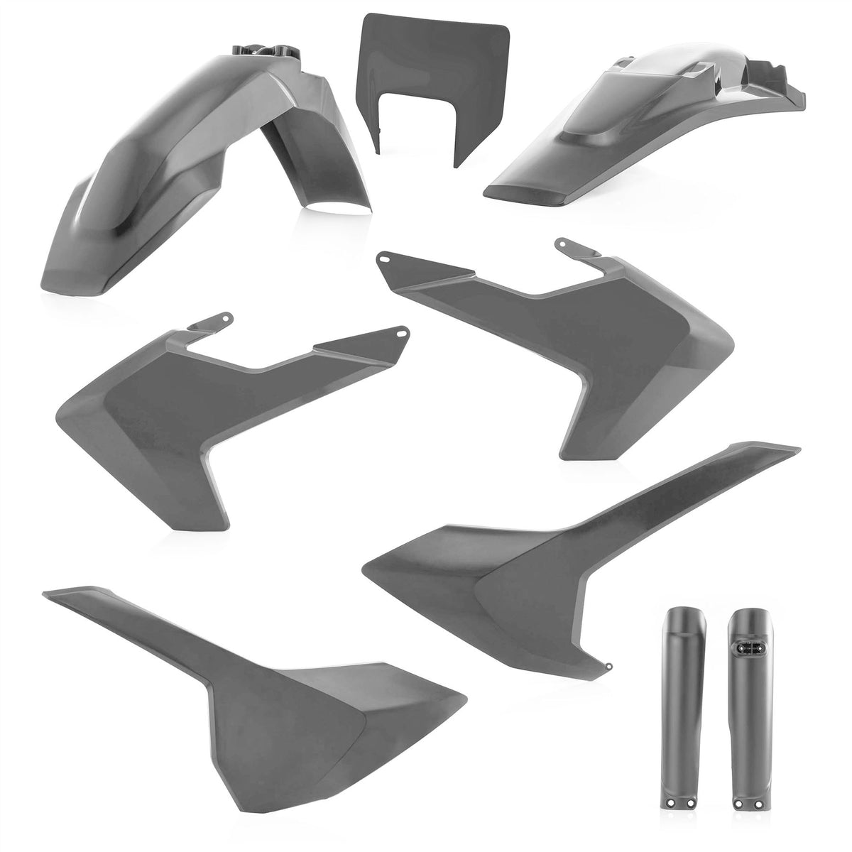 Acerbis Full Plastic Kit Grey 0022375.070