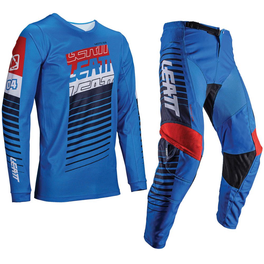 Leatt 2025 Motocross Combo Ride Kit 3.5 Royal