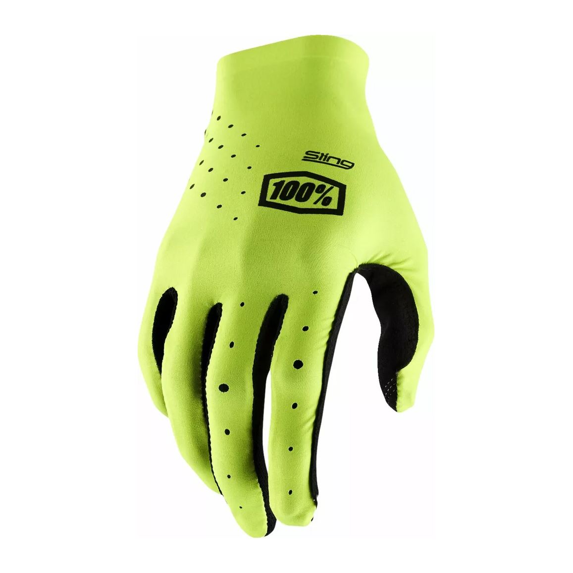 100% MX Gloves Sling MX Flou Yellow