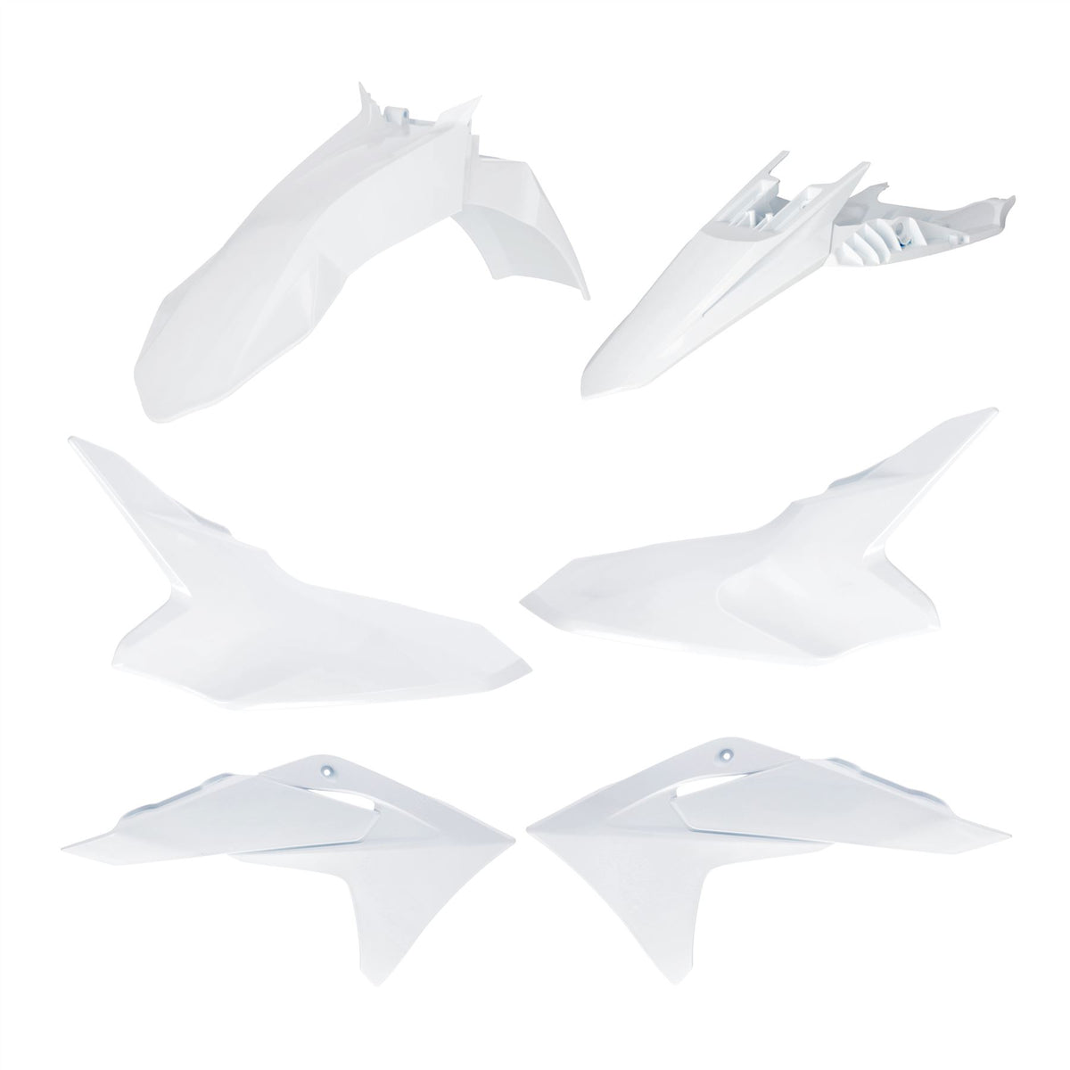 Acerbis Plastic Kit White For Gas Gas MC-E 5 2025-2026