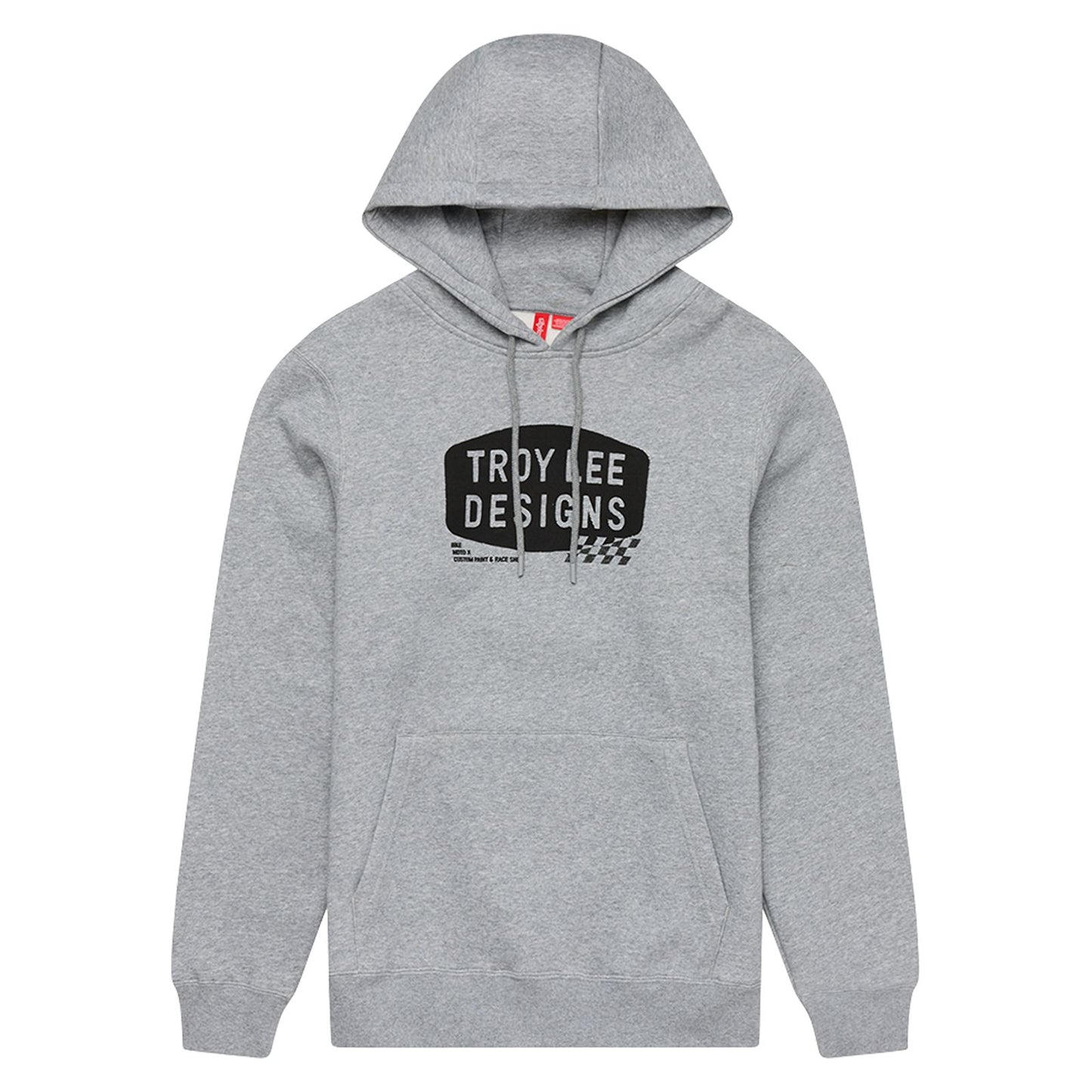 Troy Lee Designs Spring 2025 MX Stamp Hoodie Grey Heather