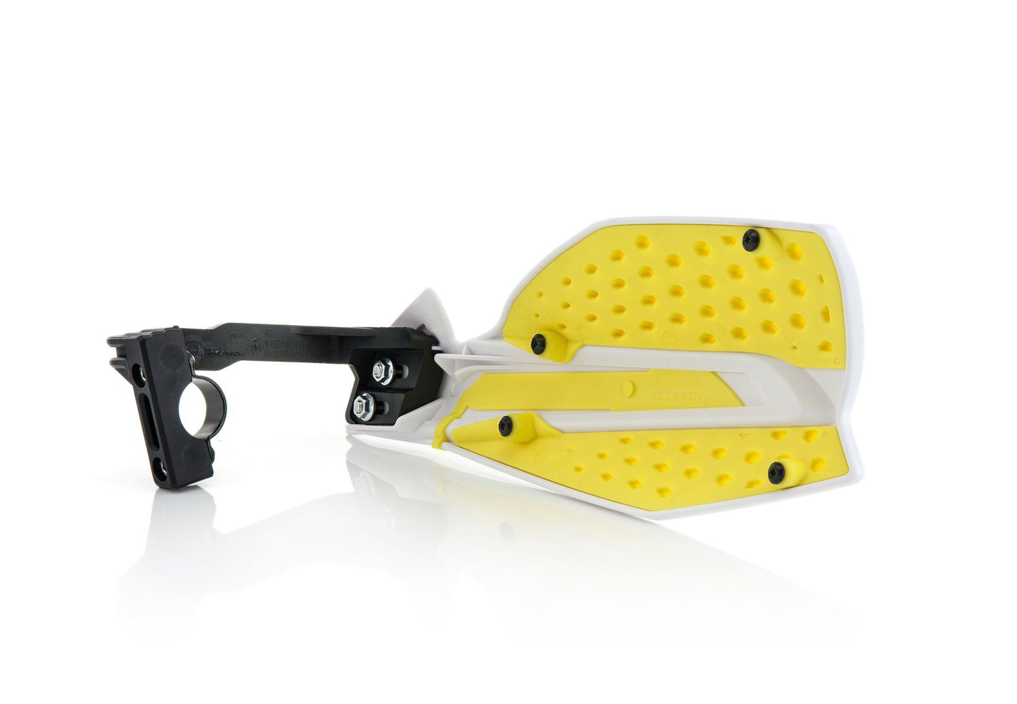 Acerbis X-Ultimate MX Handguards Kit White Yellow KTM EXC EXCF MXC SX SXF