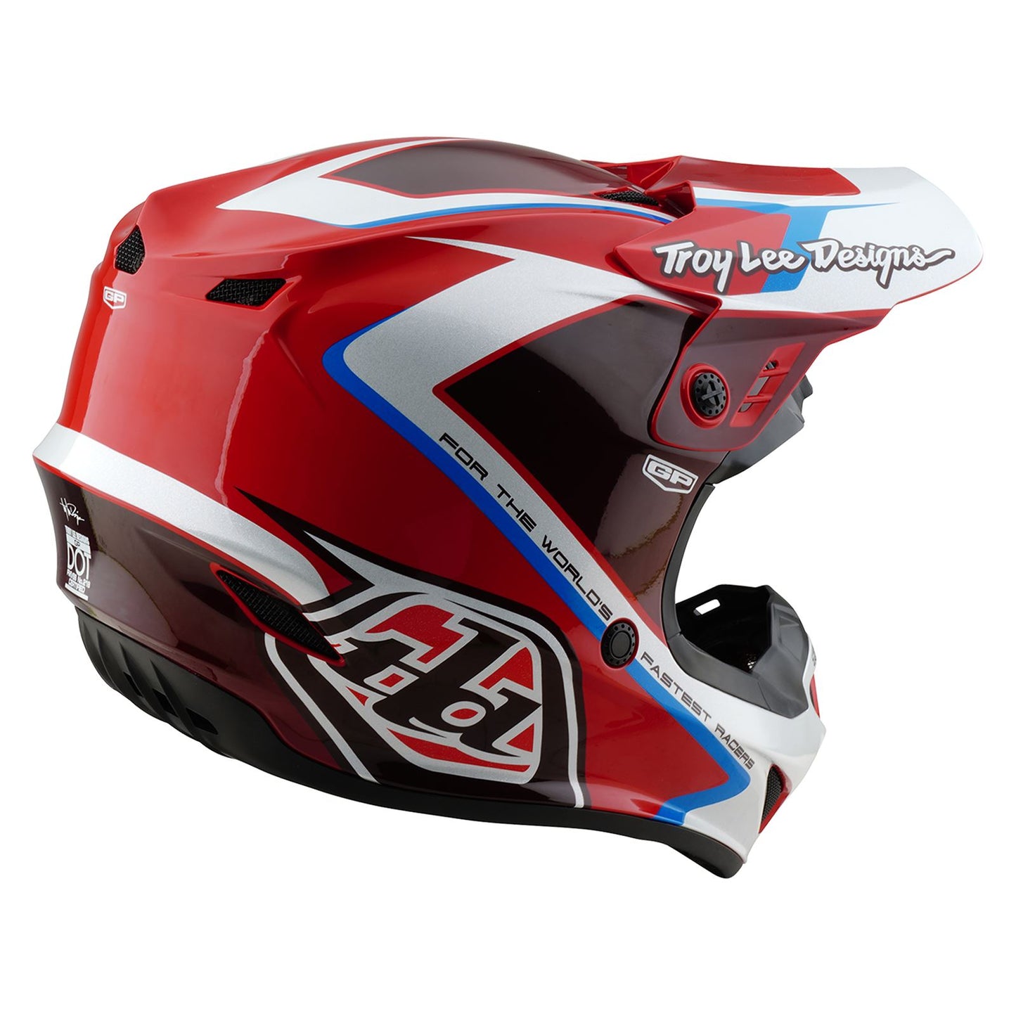Troy Lee Designs Spring 2025 MX Helmet GP Shutter Red