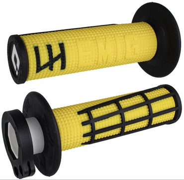 ODI EMIG 2.0 Lock On Grip Yellow Black For Gas Gas MC 125 2020-2025