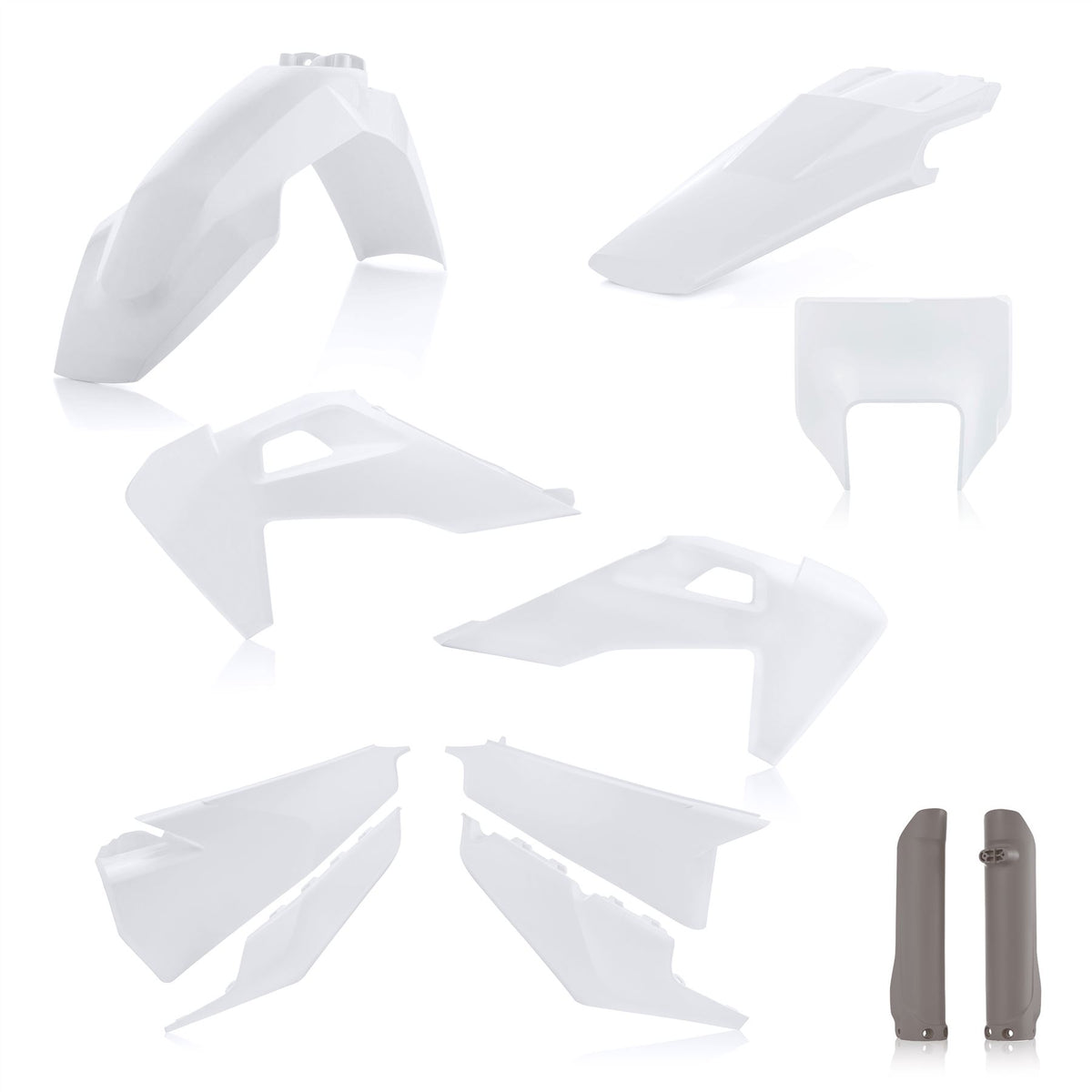 Acerbis Radiator Rad Scoops White For Husqvarna TE 300 2014-2016