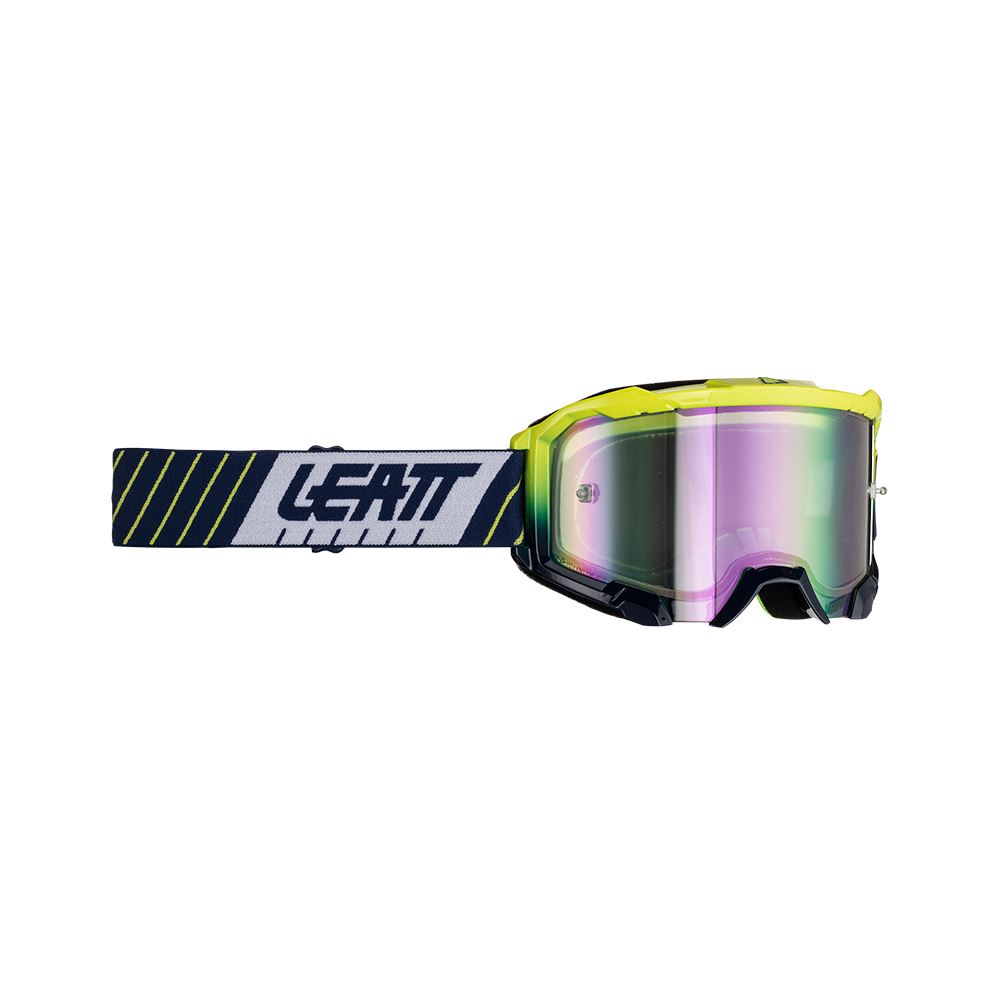 Leatt 2024 Goggles Velocity 4.5 Iriz Blue - Purple Lens