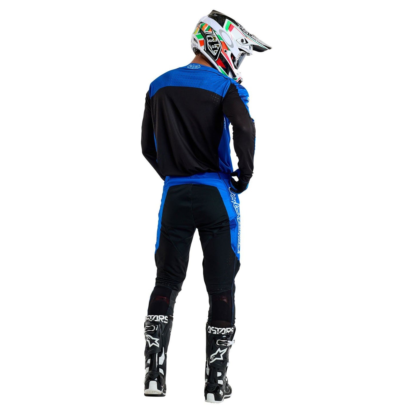 Troy Lee Designs Spring 2025 MX Combo Kit SE PRO Blotted Bright Blue