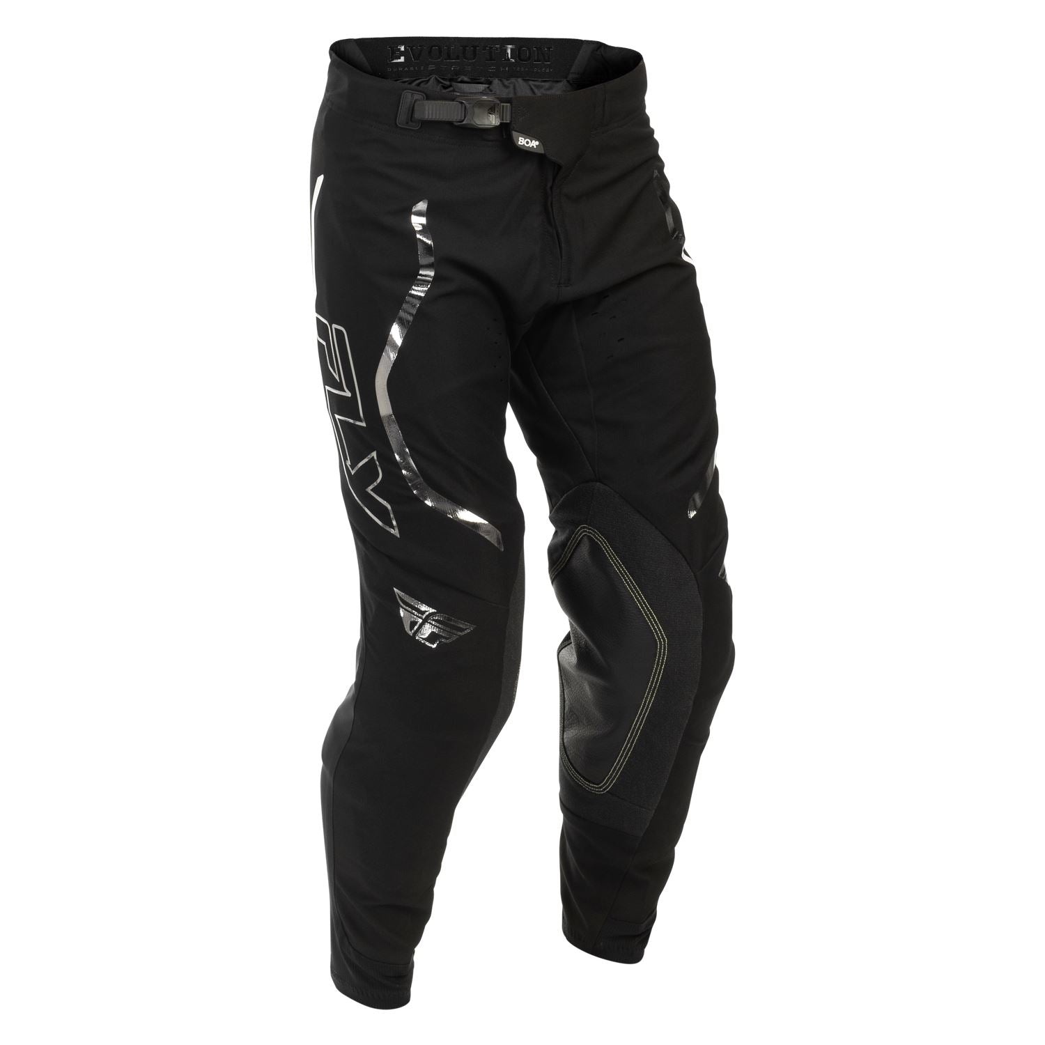 Fly Racing 2026 Motocross Pants Evolution DST Spark Black Silver