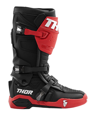 Thor 2026 Motocross Boots Radial Black Red