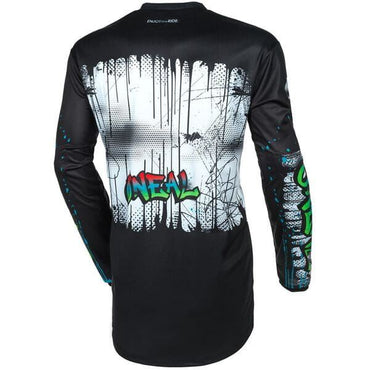 O'Neal 2024 Motocross Jersey Element Rancid Youth Black White