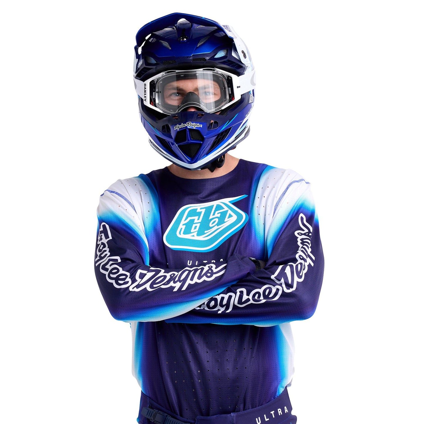 Troy Lee Designs 2025 Motocross SE ULTRA Blurr Jersey Blue