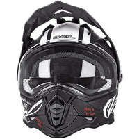 O'Neal 2024 Motocross Helmet SIERRA Torment Black White