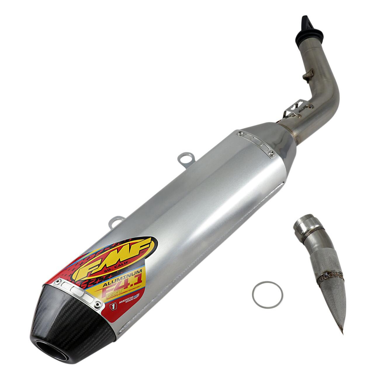 FMF Factory 4.1 RCT Slip-On Carbon End Exhaust Silencer For KTM SX-F 450 Herlings Replica 2019