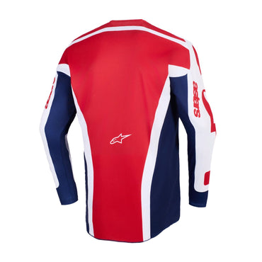 Alpinestars 2026 Racer Riway Motocross Jersey White Blue Red