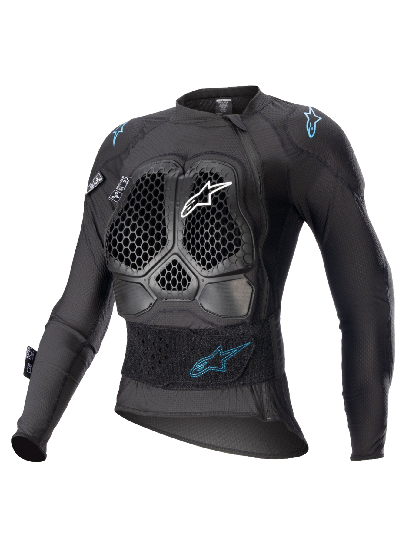 Alpinestars 2026 Stella Bionic Action v2 Womens Protection Jacket Black Cyan