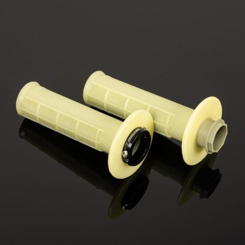 Renthal Lock-On Grips MX-R Works Tapered Half Waffle Aramid For KTM EXC-F 450 2022-2025