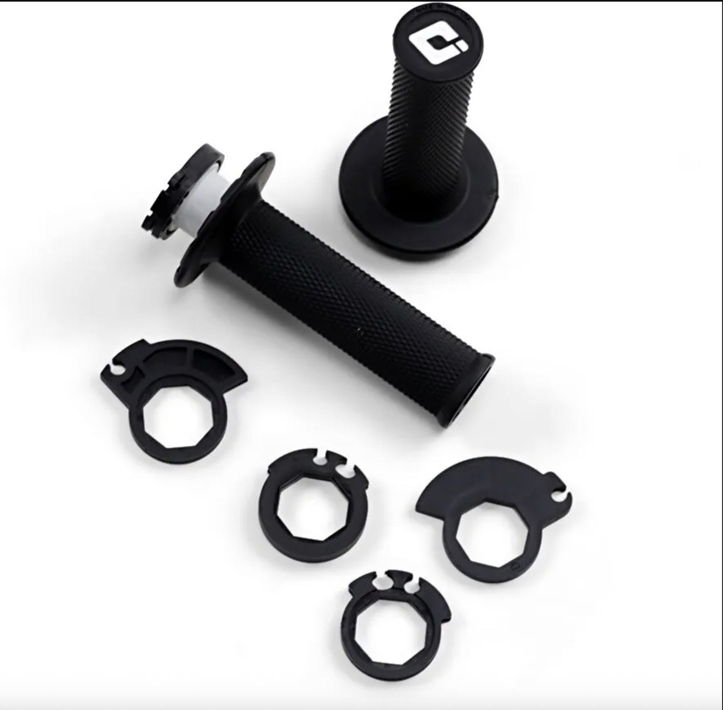 ODI MX V2 Lock-On Grip No Waffle Black For Honda CRF 450R 2002-2025
