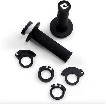 ODI MX V2 Lock-On Grip No Waffle Black For Husqvarna FE 450 2016-2025