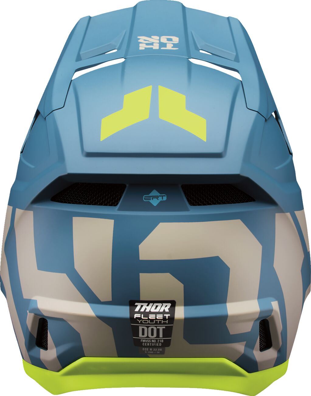Thor MX Spring 2025 Youth Helmet Fleet Forge Blue