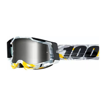 100% MX Goggles Racecraft 2 Korb Silver Mirror
