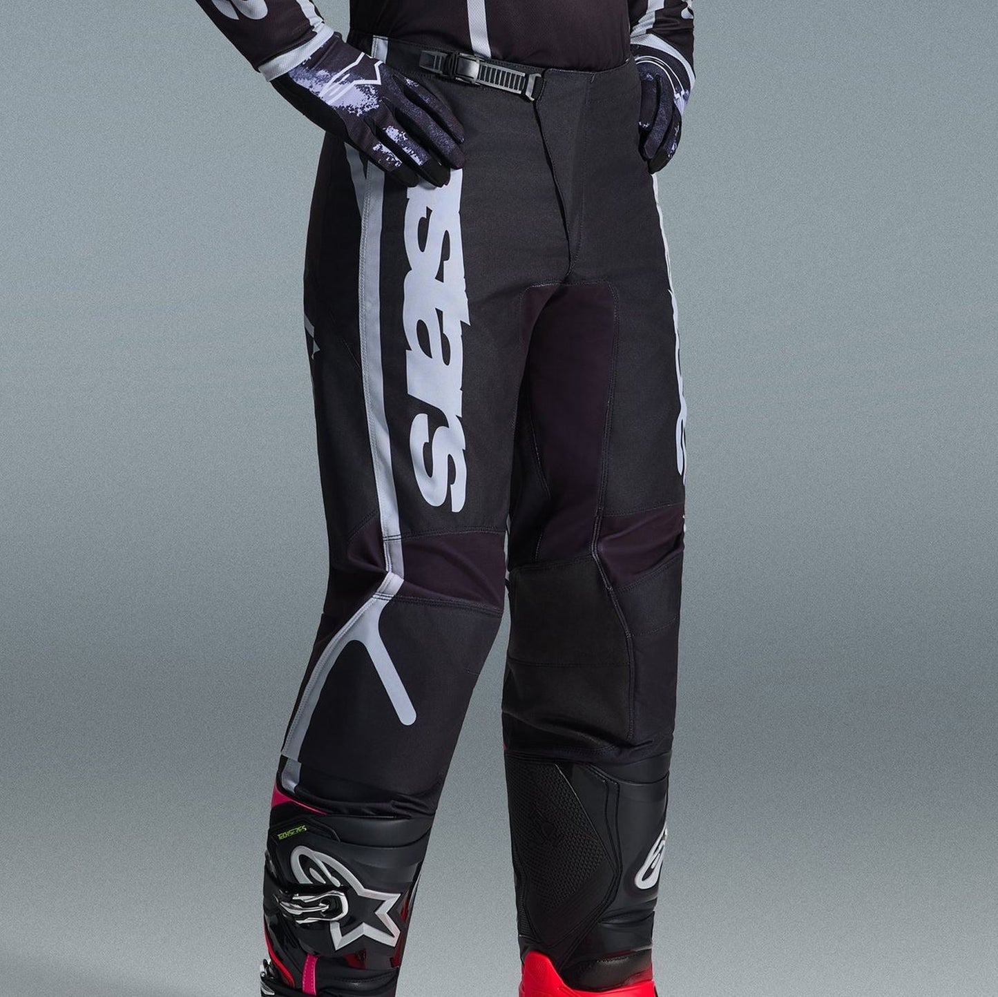 Alpinestars 2026 Fluid Apex Motocross Pants Black Grey
