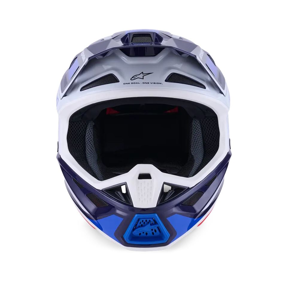 Alpinestars 2026 SM7 Rise Motocross Helmet Blue White