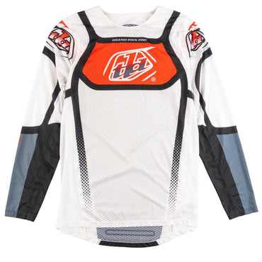 Troy Lee Designs 2025 Motocross GP PRO AIR Bands Combo Kit White Indigo
