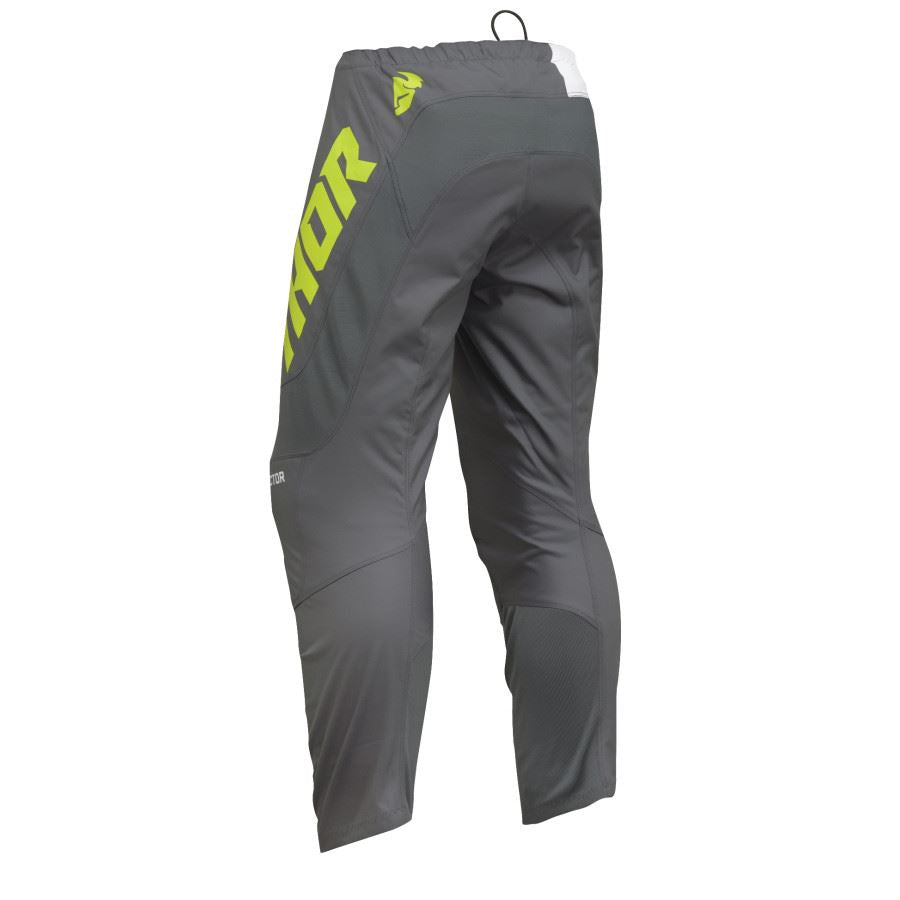 Thor 2025 Sector Checker Charcoal Acid Motocross Combo Kit