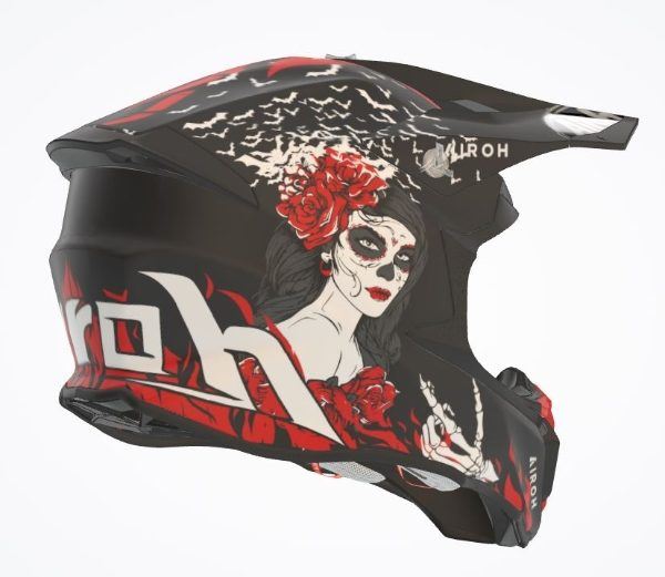Airoh Helmet Twist 2.0 Hell Matt