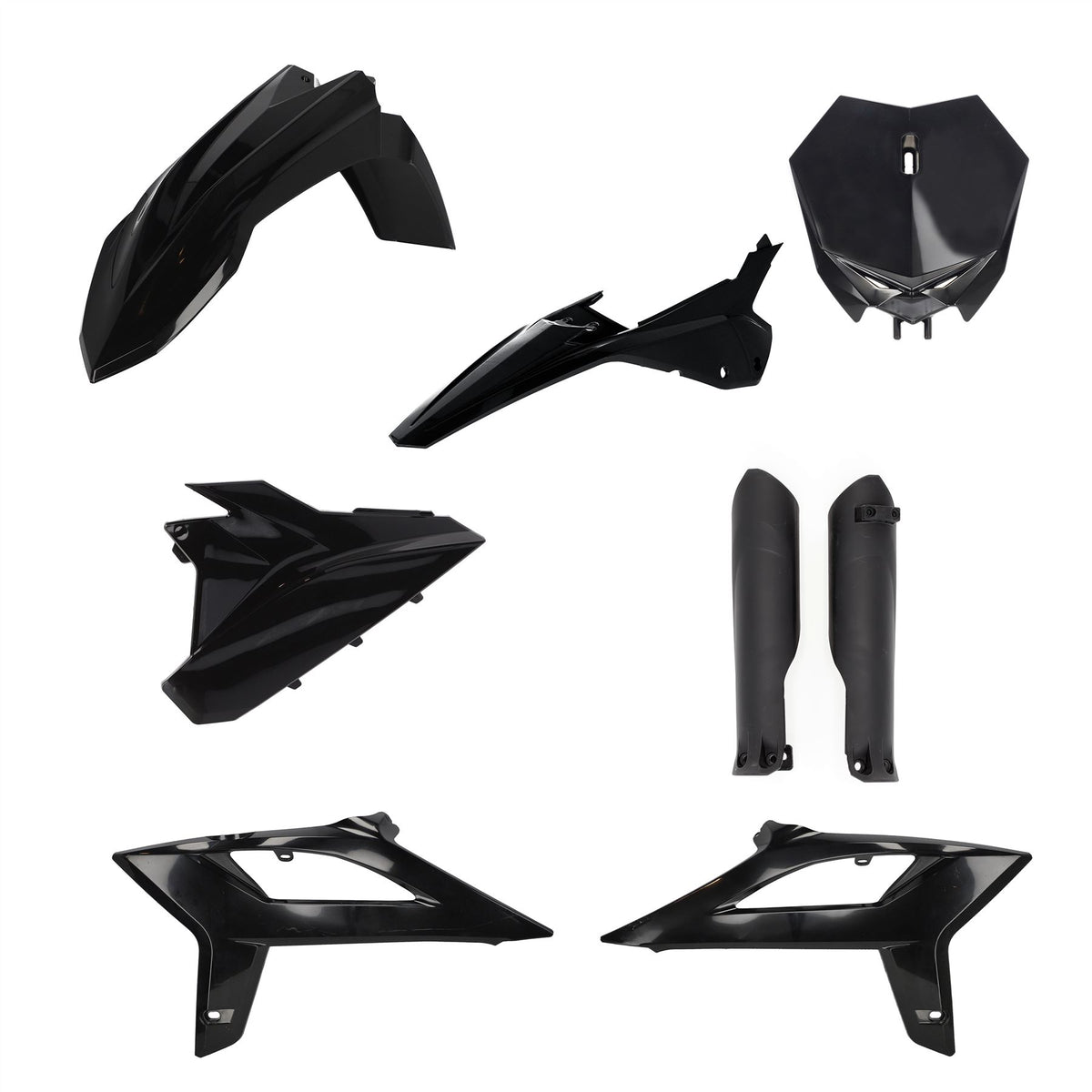 Acerbis Full Plastic Kit Black For Beta RX 300 2022
