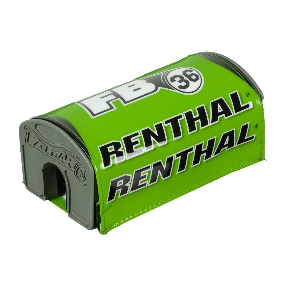 Renthal Fat Bar 36 Pad Green White Black Bar Pad New