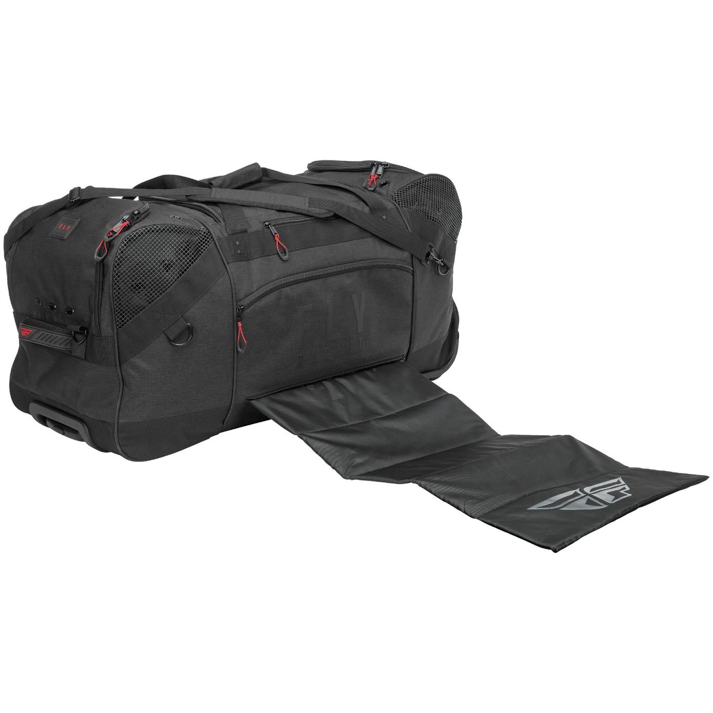 Fly Racing 2025 Motocross Roller Grande Bag Black