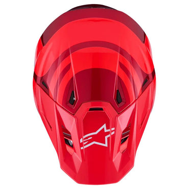 Alpinestars 2026 SM7 Core Motocross Helmet Red Glossy