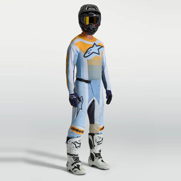 Alpinestars 2027 Techstar Maven MX Combo Kit Dust Blue Tangerine Black