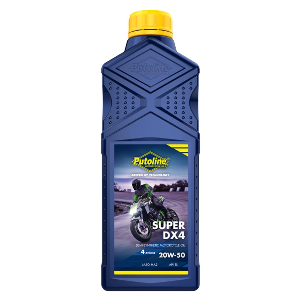 Putoline Super DX4 20w50 4T Semi Synthetic Motorcycle Oil 1 Litre