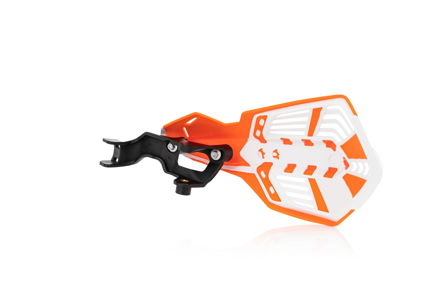 Acerbis K-Future Vented Handguards Orange White Husqvarna FC 450 2014 - 2025
