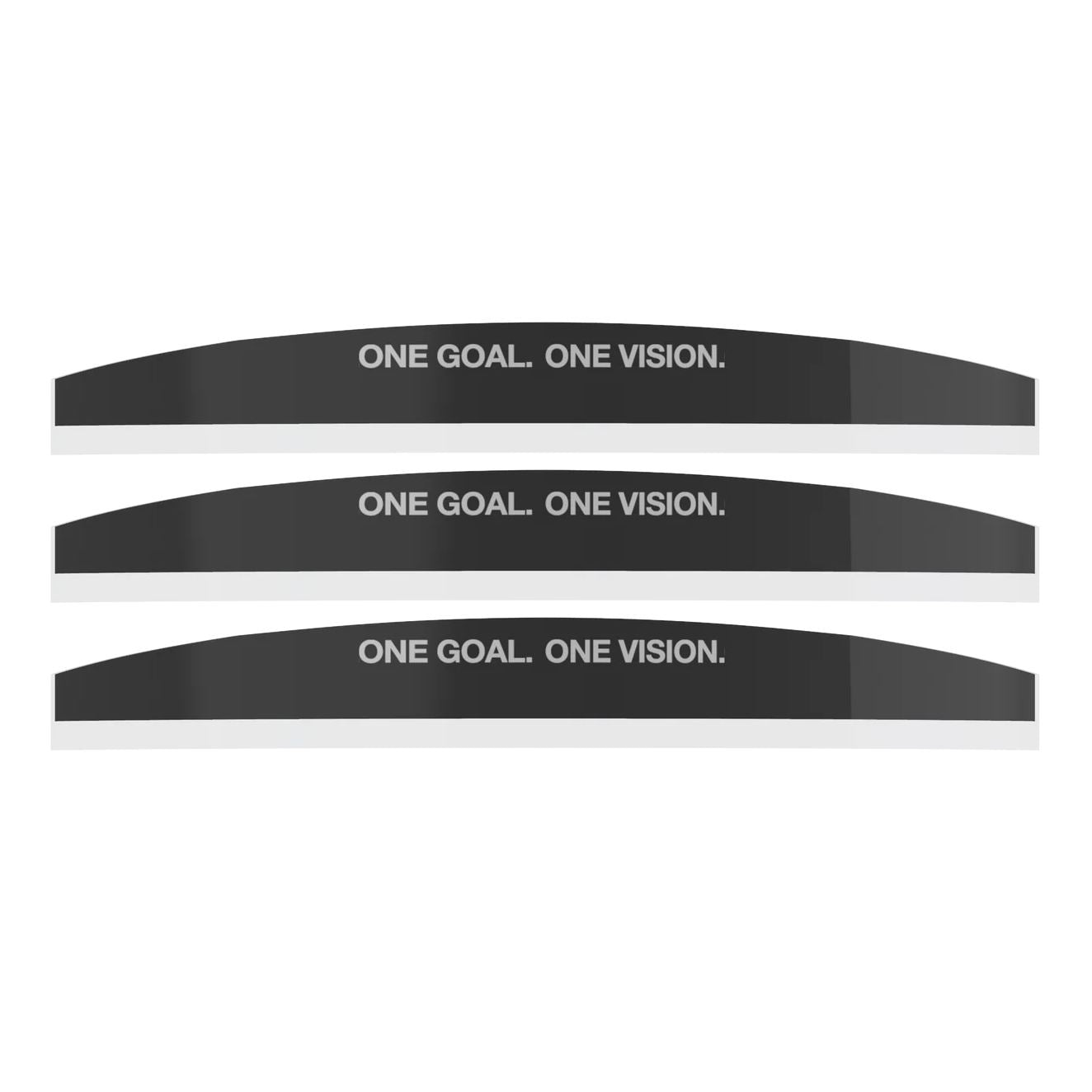 Alpinestars Supertech Roll Off Mud Strip 3 Pack Black