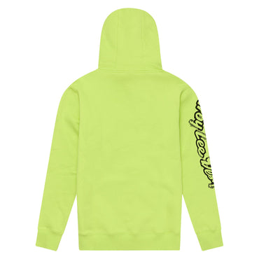 Troy Lee Designs Spring 2025 MX Peace Out Hoodie Glo Yellow