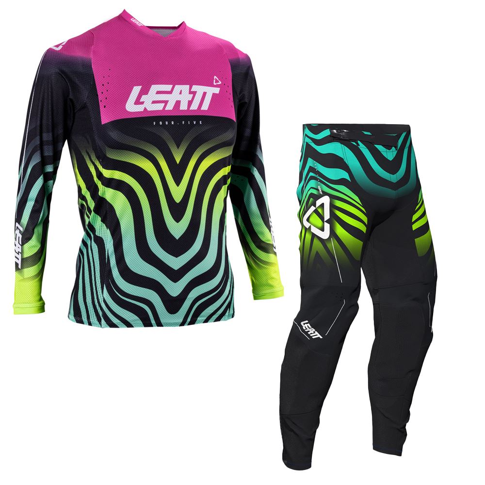 Leatt 2026 Motocross Combo Kit Youth 4.5 Tiger Pink