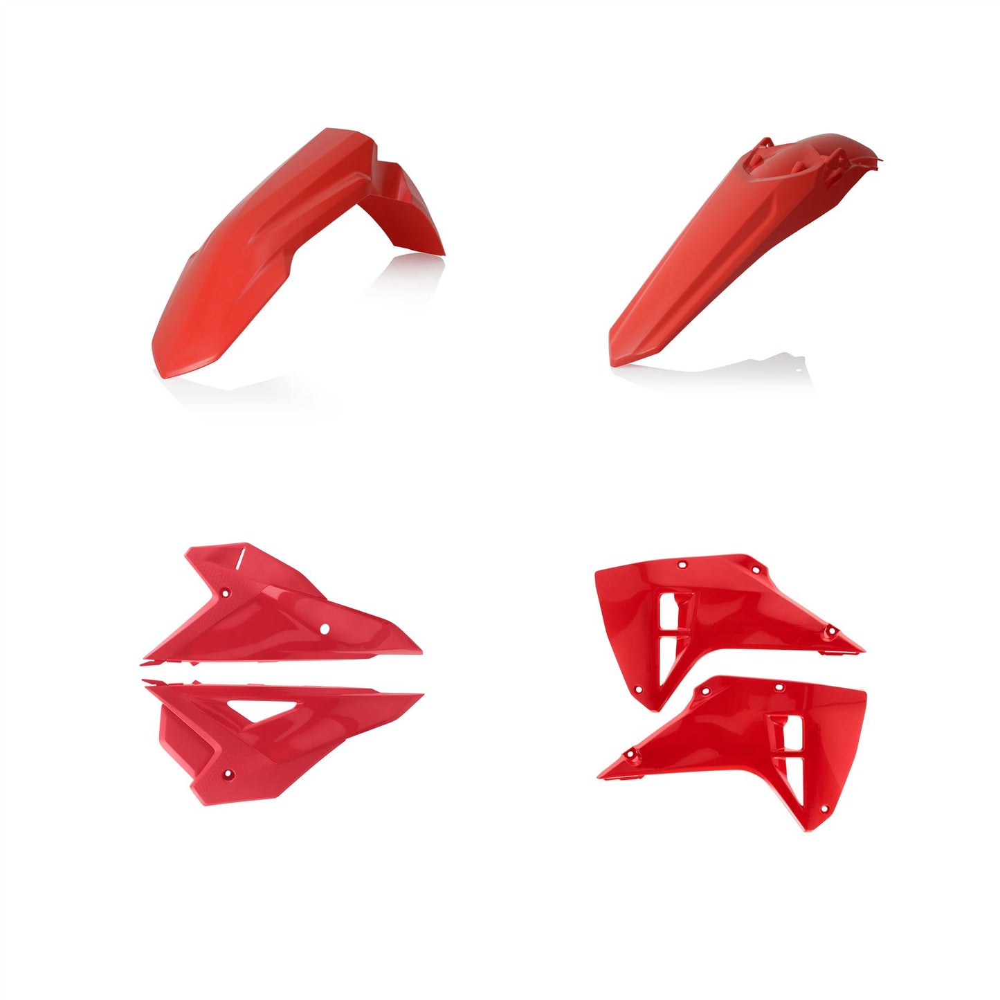 Acerbis Plastic Kit Red 0026820.110