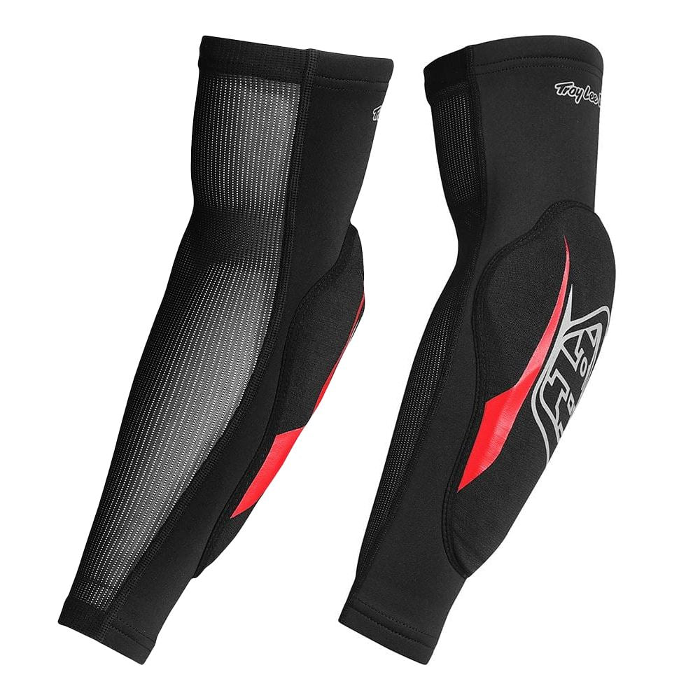 Troy Lee Designs 2025 Motocross Raid Elbow Guards Solid Black