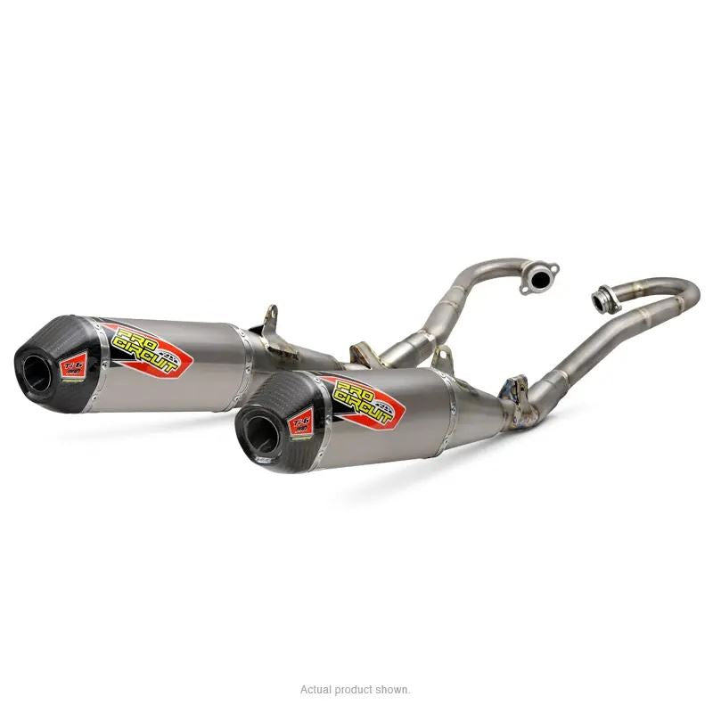 Pro Circuit Ti-6 Pro Titanium Dual Exhaust System For Honda CRF 250RX 2020