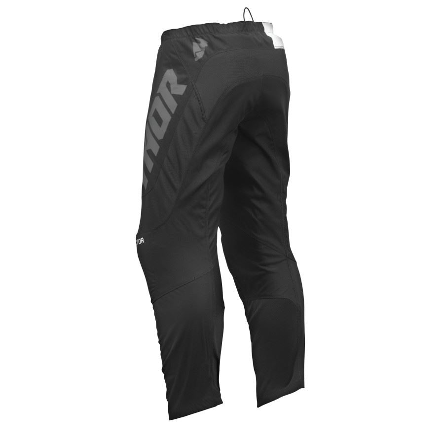 Thor 2025 Sector Checker Black Grey Motocross Combo Kit