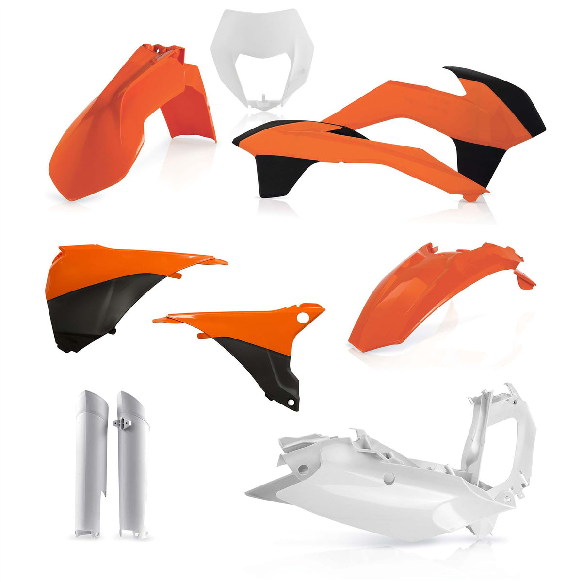 Acerbis Full Plastic Kit 2014 Colourway For KTM EXC 125 2014-2015