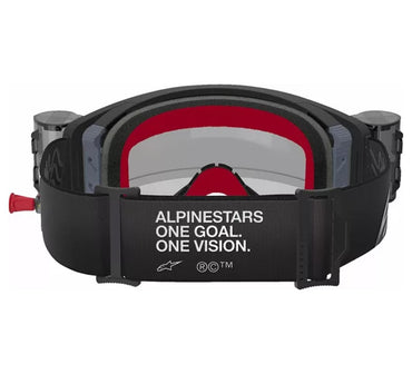 Alpinestars 2026 Goggles Supertech Corp Roll Off Black Grey Clear
