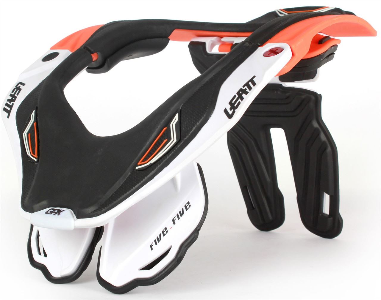 Leatt GPX 5.5 Motocross Neck Brace Orange White